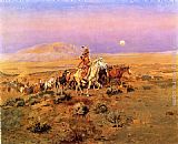 The Horse Thieves by Charles Marion Russell